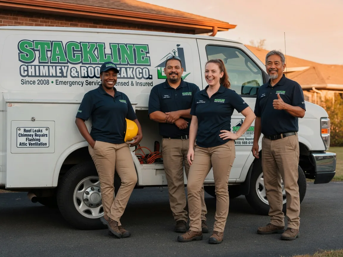 Chimney flashing repair company in Gaysville, VT